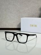Dior eyeglasses with black frame and clear lenses
