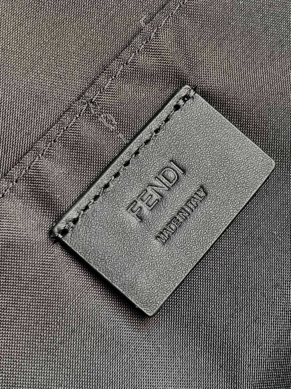 FENDI label reading MADE IN ITALY on the bag