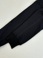 Long-sleeve sweatshirt with ribbed cuff and dark hem seam