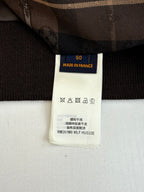 Louis Vuitton long garment neckline with fabric tag and care label