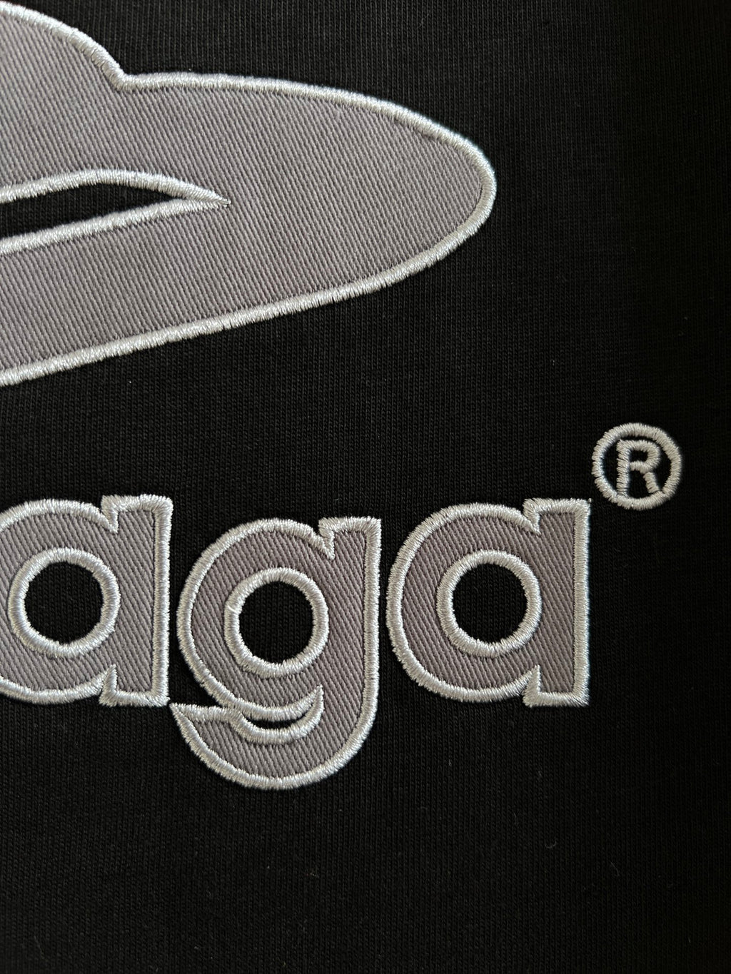 Balenciaga short-sleeve shirt chest logo embroidery with registered symbol