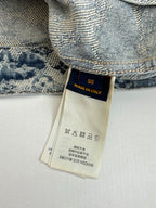 Denim jacket size tag 50, Made in Italy label