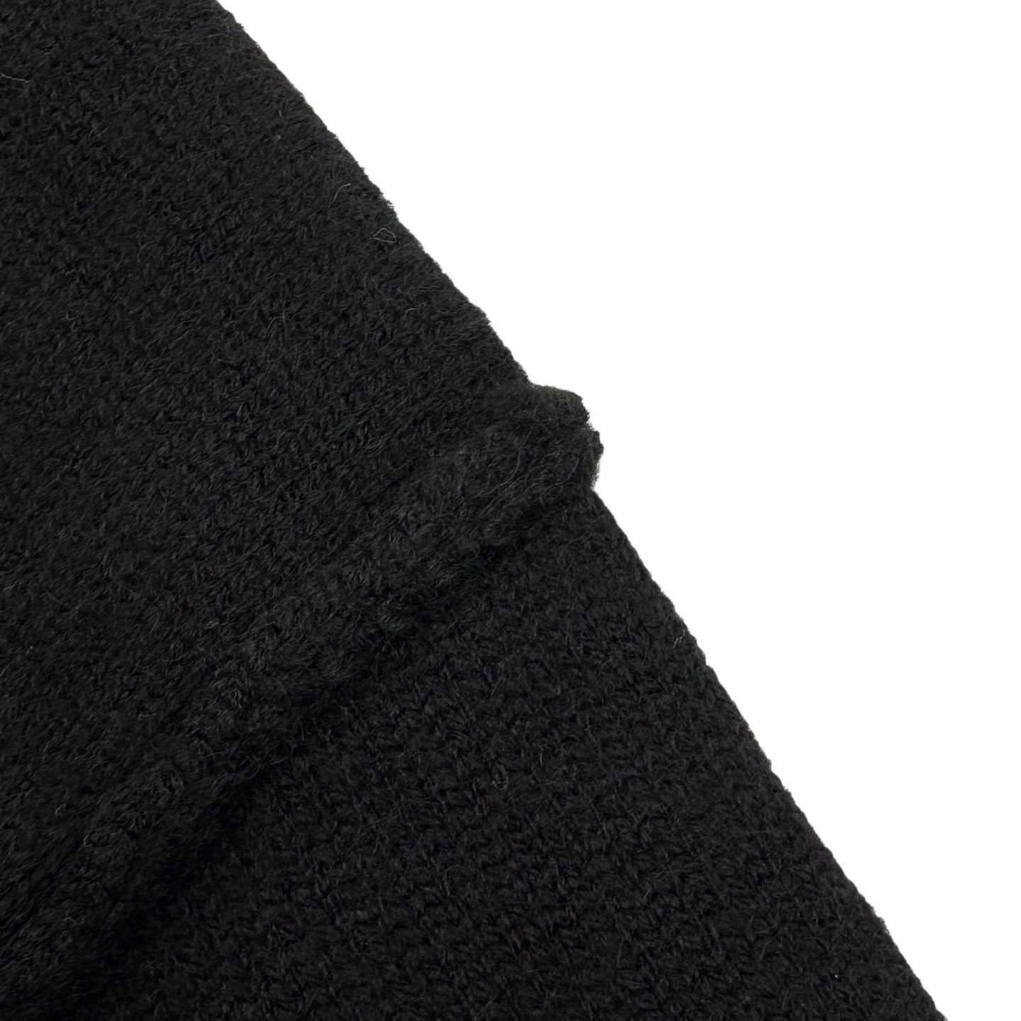 Amiri black knit cardigan fabric texture and V-neck seam