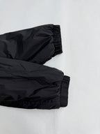 Ralph Lauren polo jacket sleeves in dark black with elastic cuffs