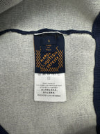 Louis Vuitton hoodie interior neck label with size and care details