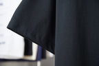Louis Vuitton dark navy T-shirt sleeve and hem detail