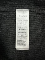 Gucci knit sweater size and care label