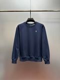 Polo Ralph Lauren crewneck sweatshirt in navy blue with small chest logo