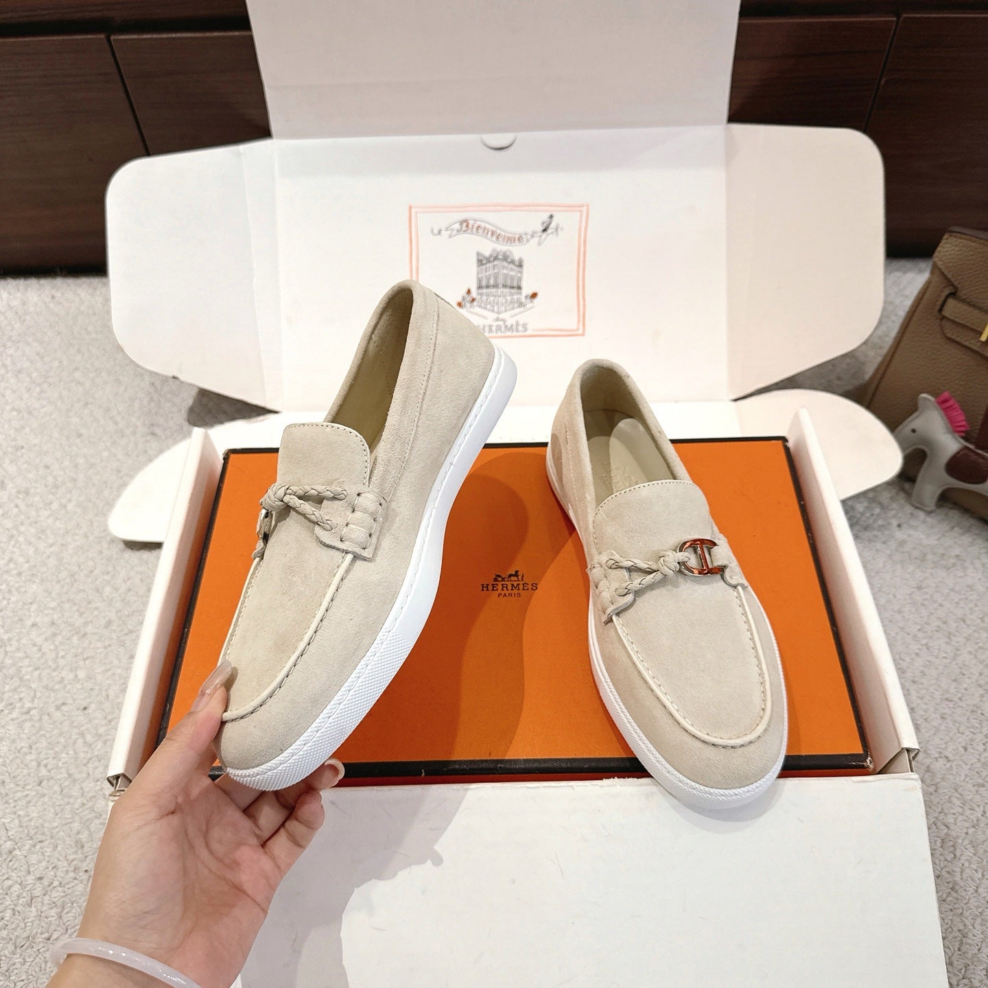 Luxury Shoes Hermes Unisex