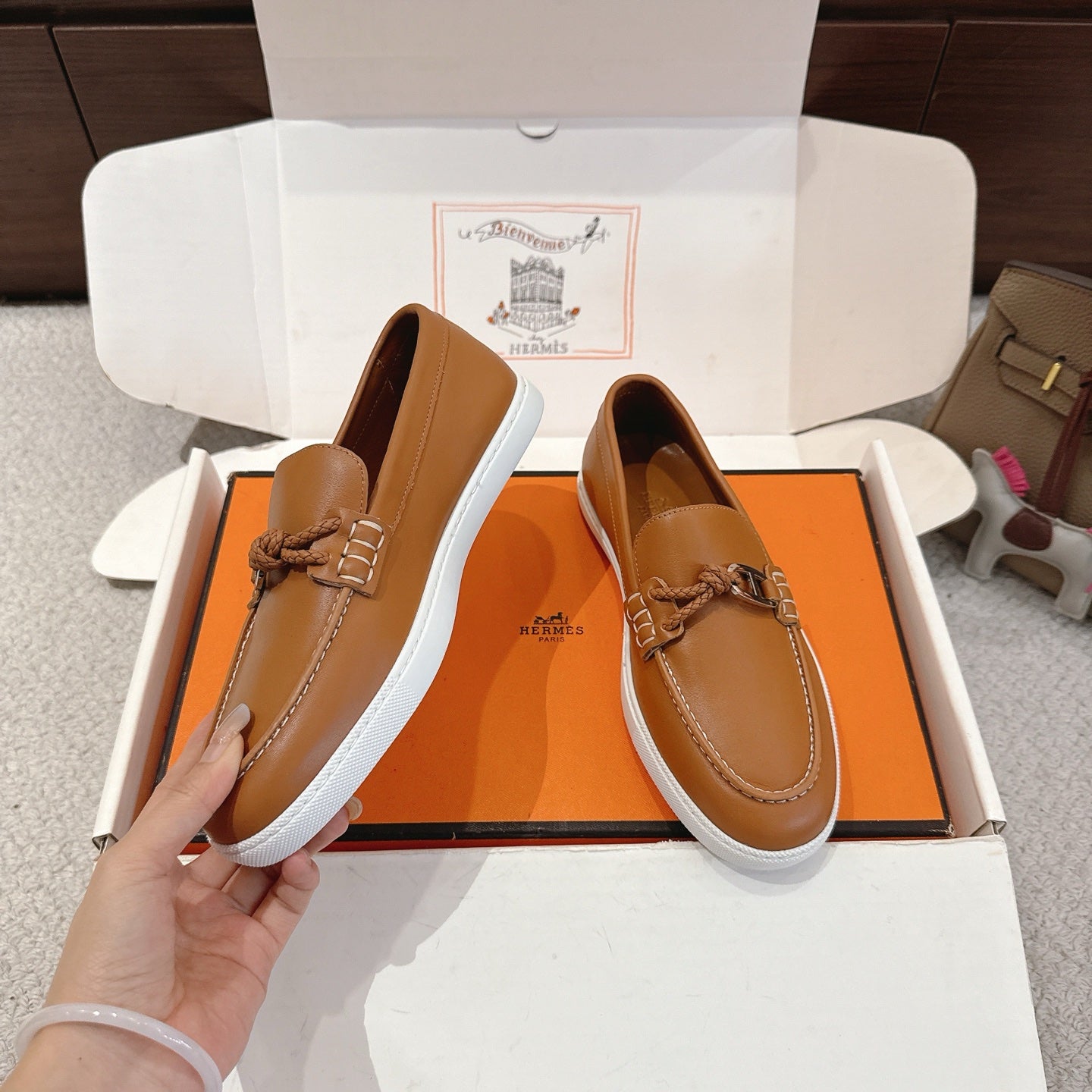 Luxury Shoes Hermes Unisex