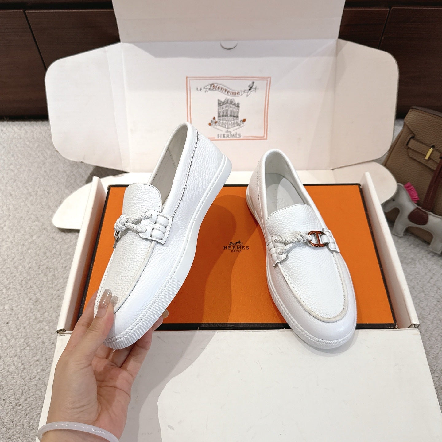 Luxury Shoes Hermes Unisex
