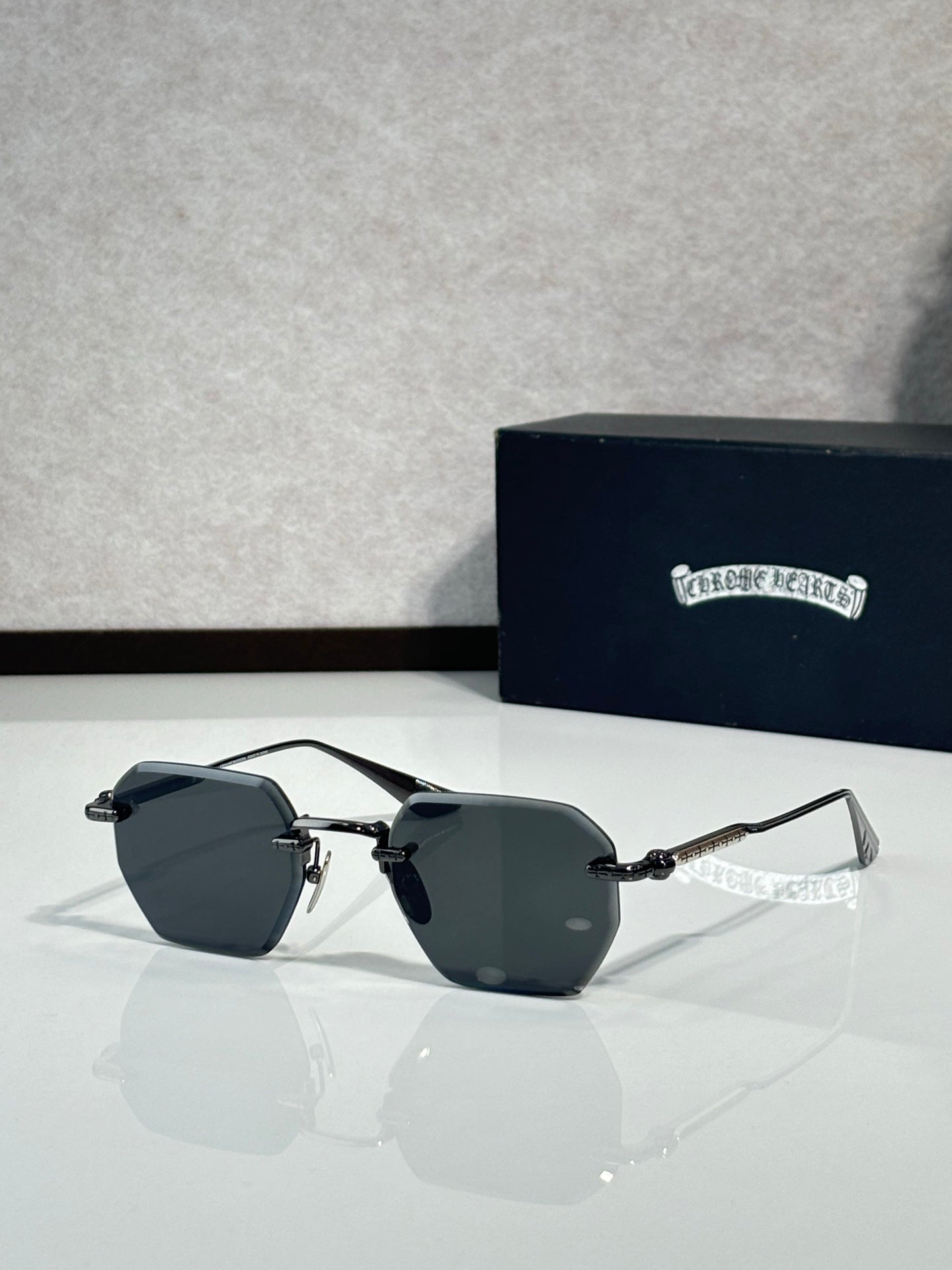 Chrome Glasses