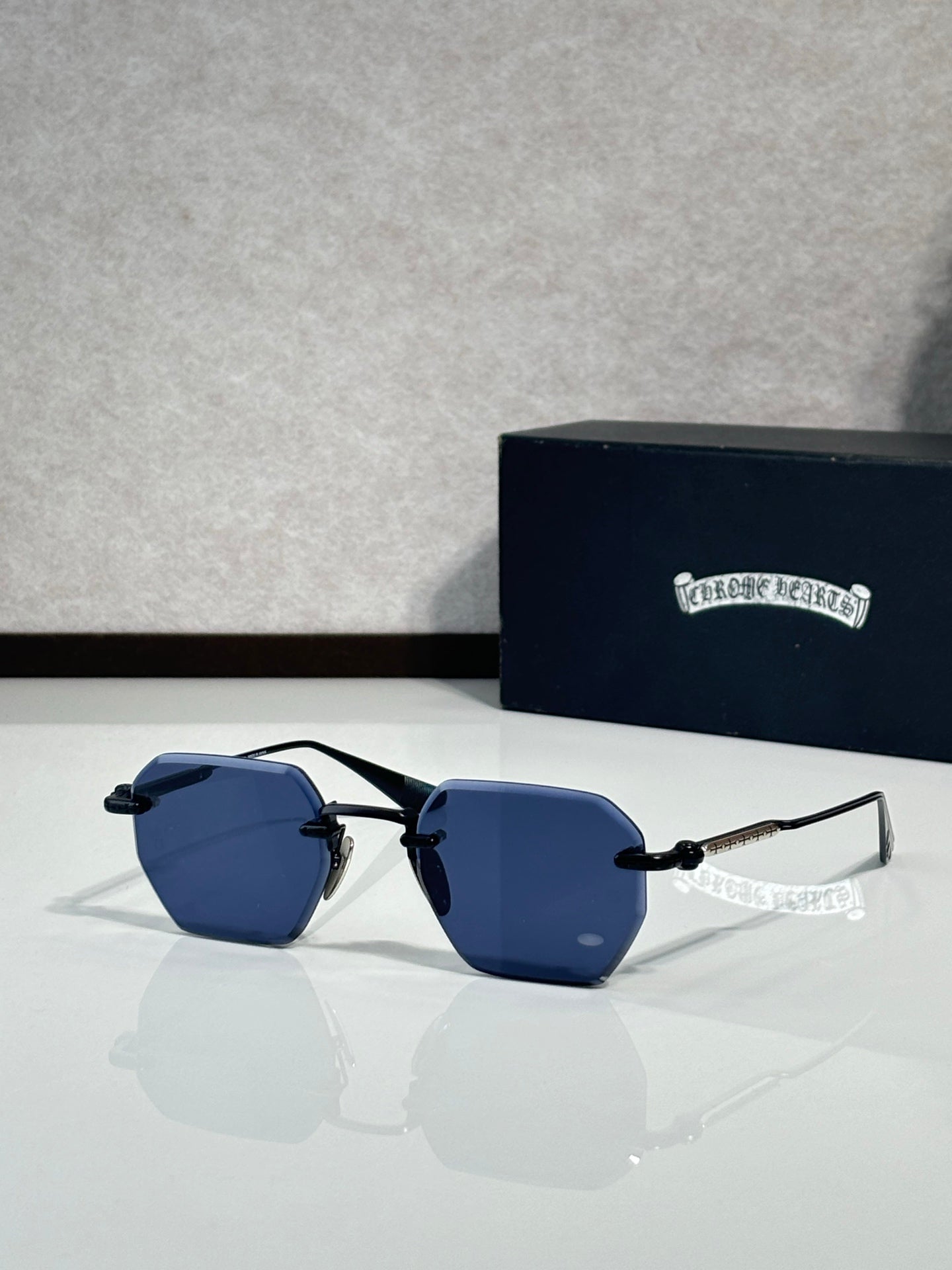 Chrome Glasses