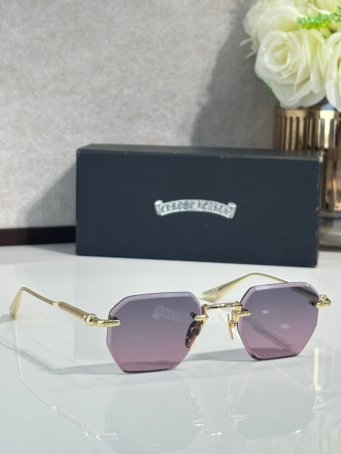 Chrome Glasses
