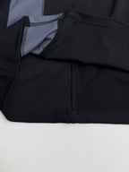 Louis Vuitton short-sleeve T-shirt interior seam and opening detail with black lining