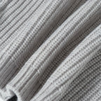 Stone Island knitwear ribbed knit texture with hem and folded edge