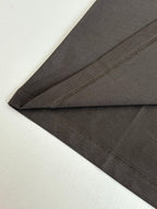 Gucci short-sleeve T-shirt hem and stitching detail in dark gray