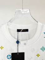 Louis Vuitton white T-shirt neckline with interior size tag