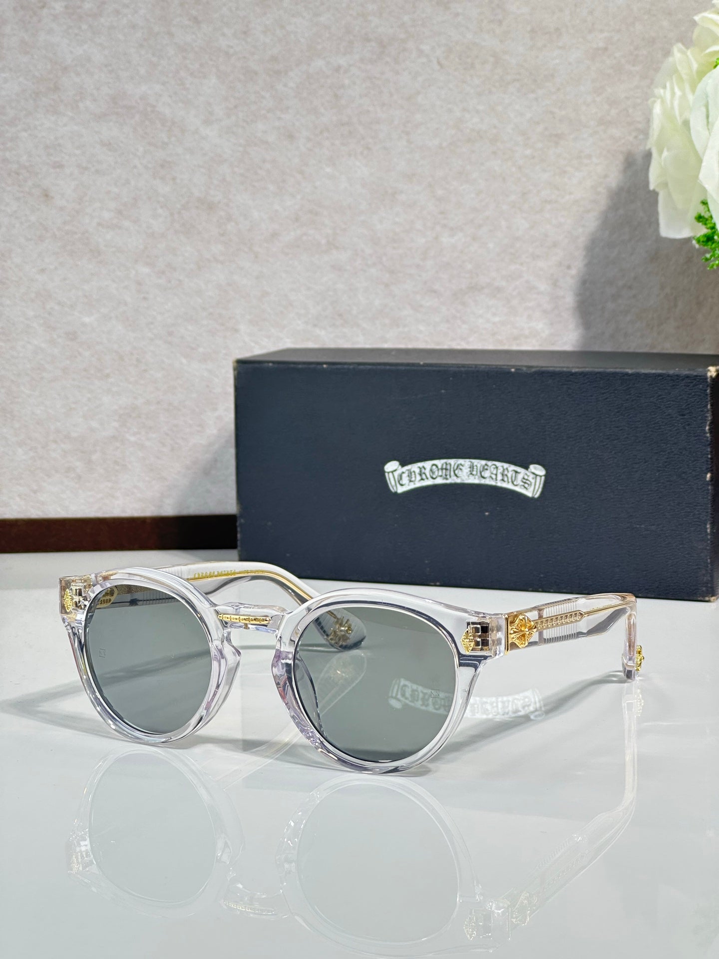 Chrome Glasses