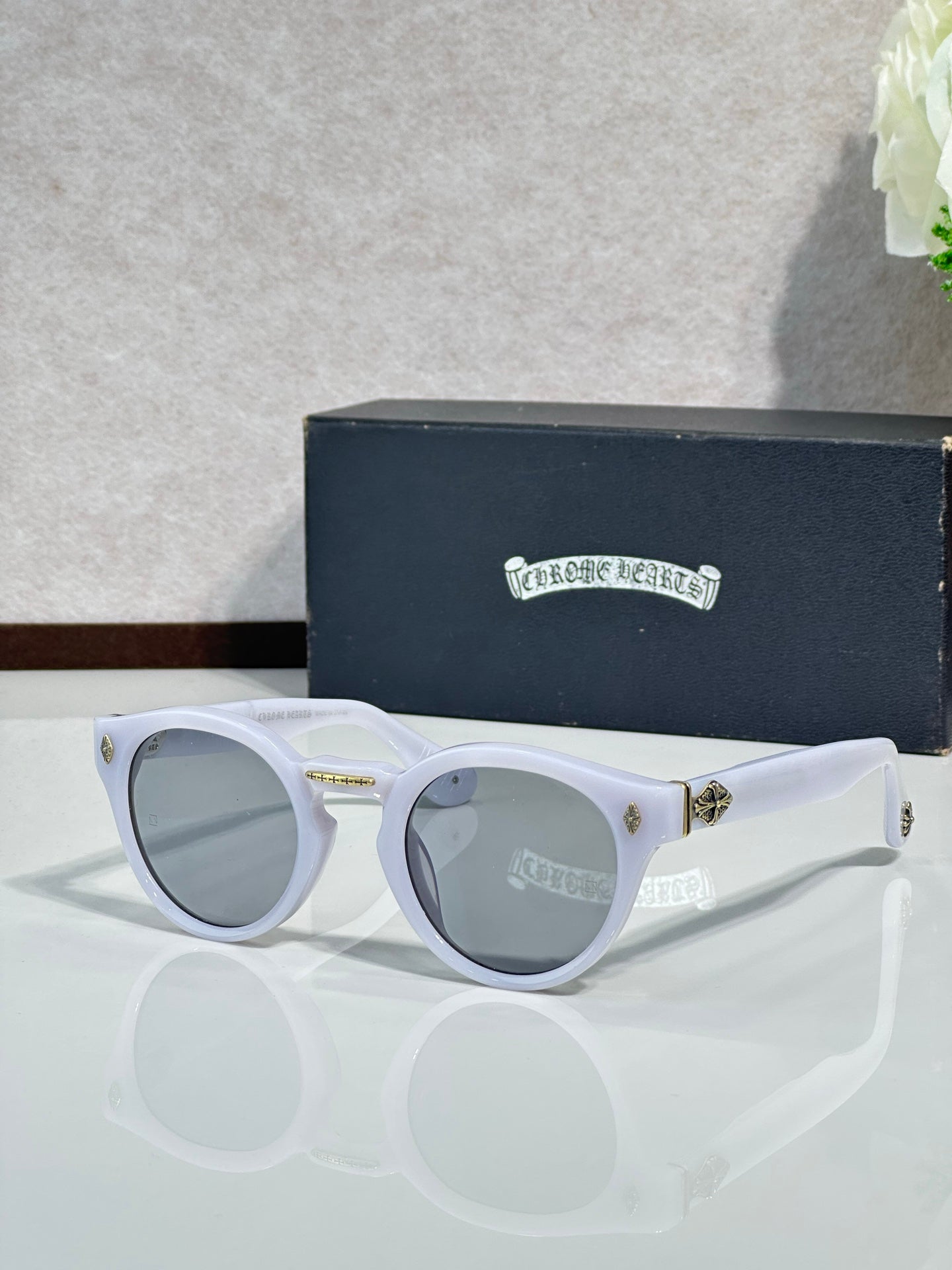 Chrome Glasses