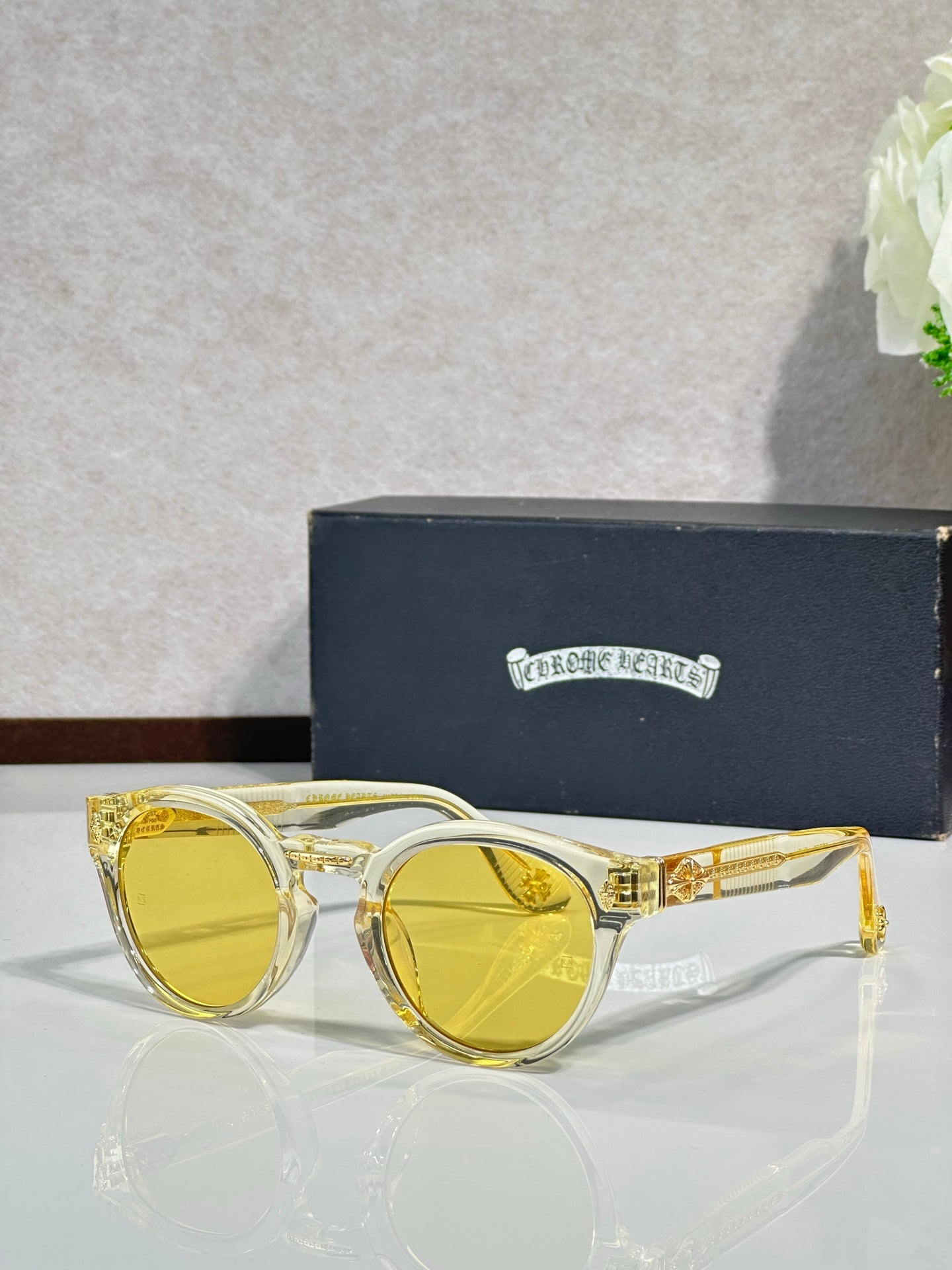 Chrome Glasses