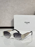 Celine sunglasses with dark lenses and black frames