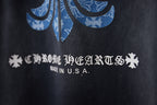 Black T-shirt with fleur-de-lis graphic and 'MADE IN U.S.A.' text