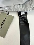 Balenciaga shorts size M label and care tag inside the elastic waistband