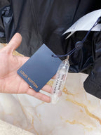 Louis Vuitton dark long outerwear jacket with hanging tag
