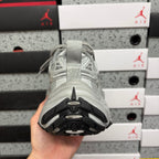 Balenciaga unisex sneakers heel view with black-and-gray rubber sole details