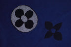 Louis Vuitton short-sleeve T-shirt close-up of sequin-style floral emblem