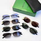 Bottega Veneta sunglasses assortment with mixed frames and tinted gradient lenses