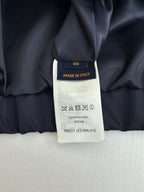 Louis Vuitton long pants size tag, Made in Italy, care symbols