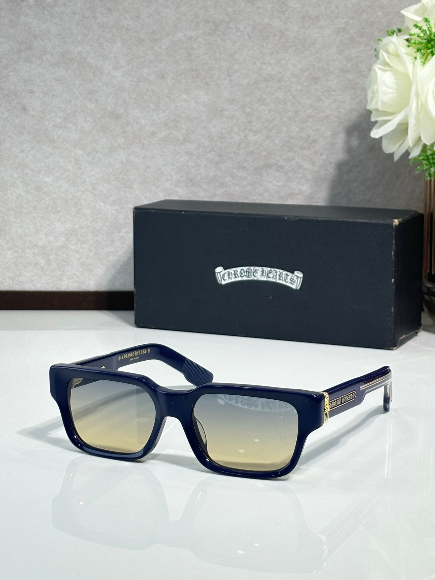 Chrome Glasses