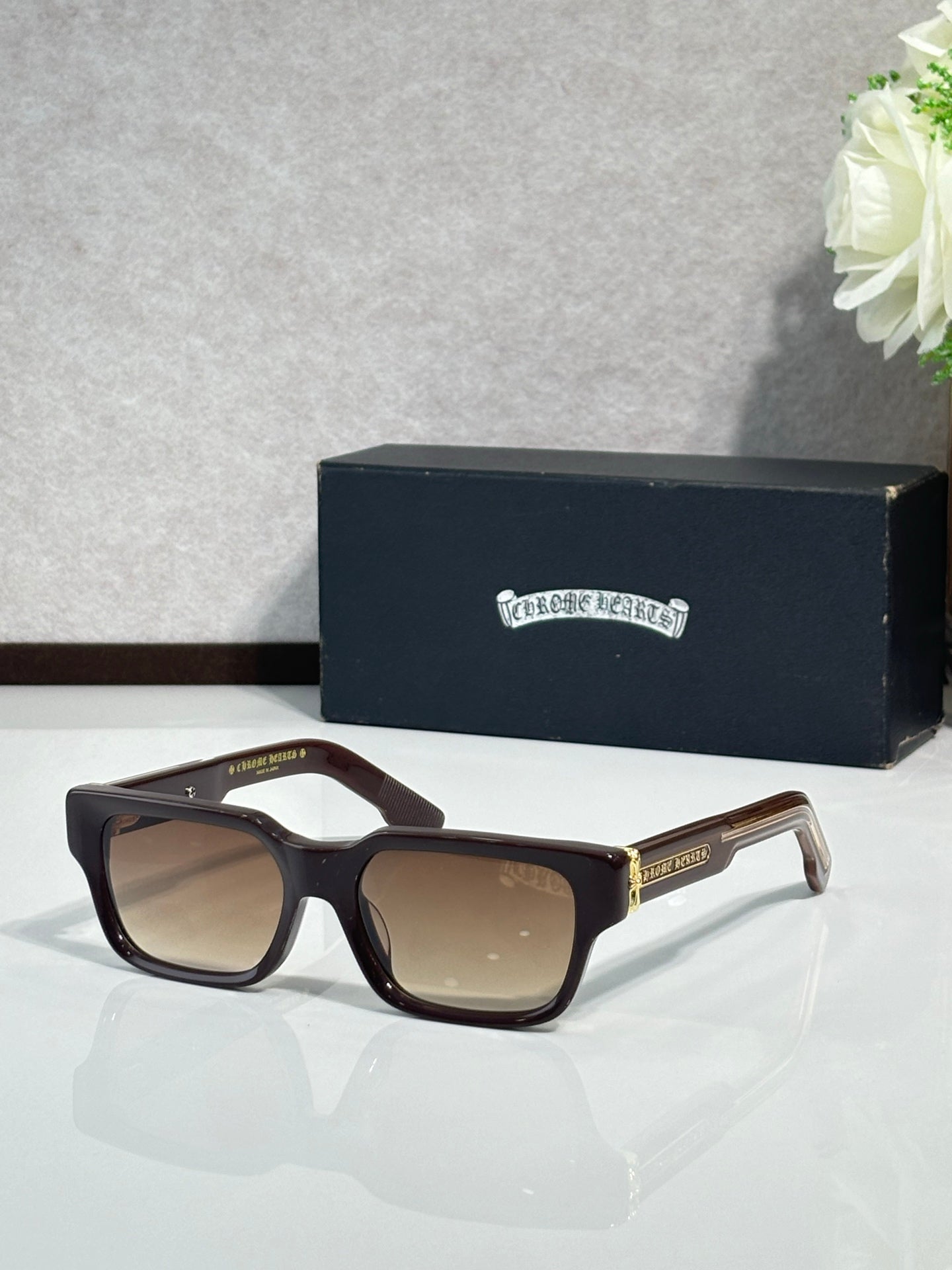 Chrome Glasses