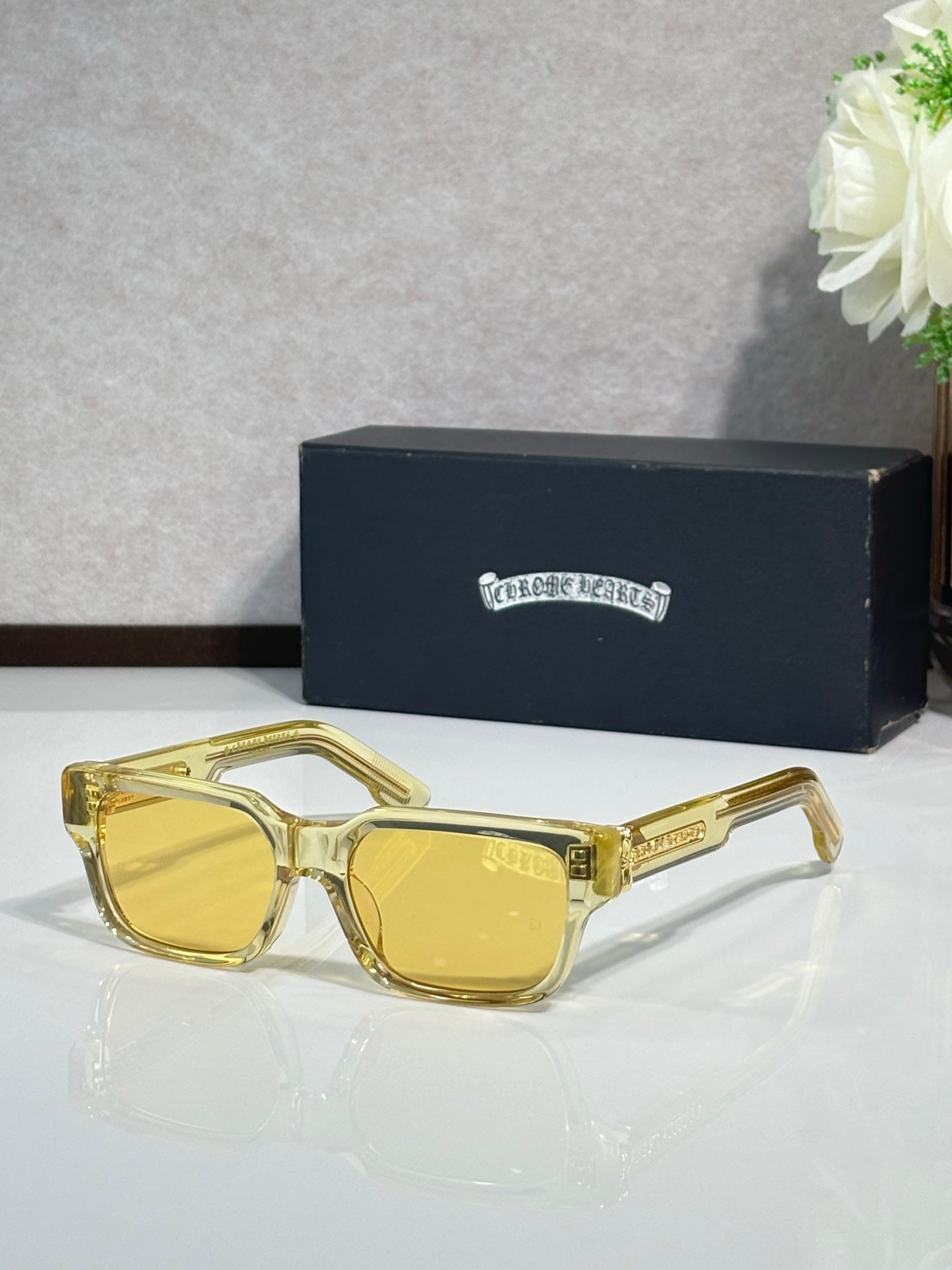Chrome Glasses