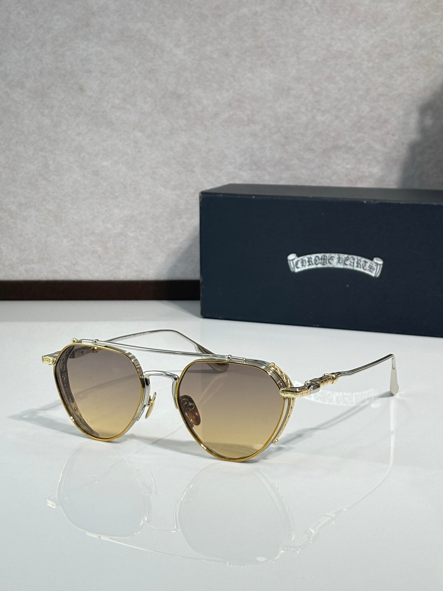Chrome Glasses