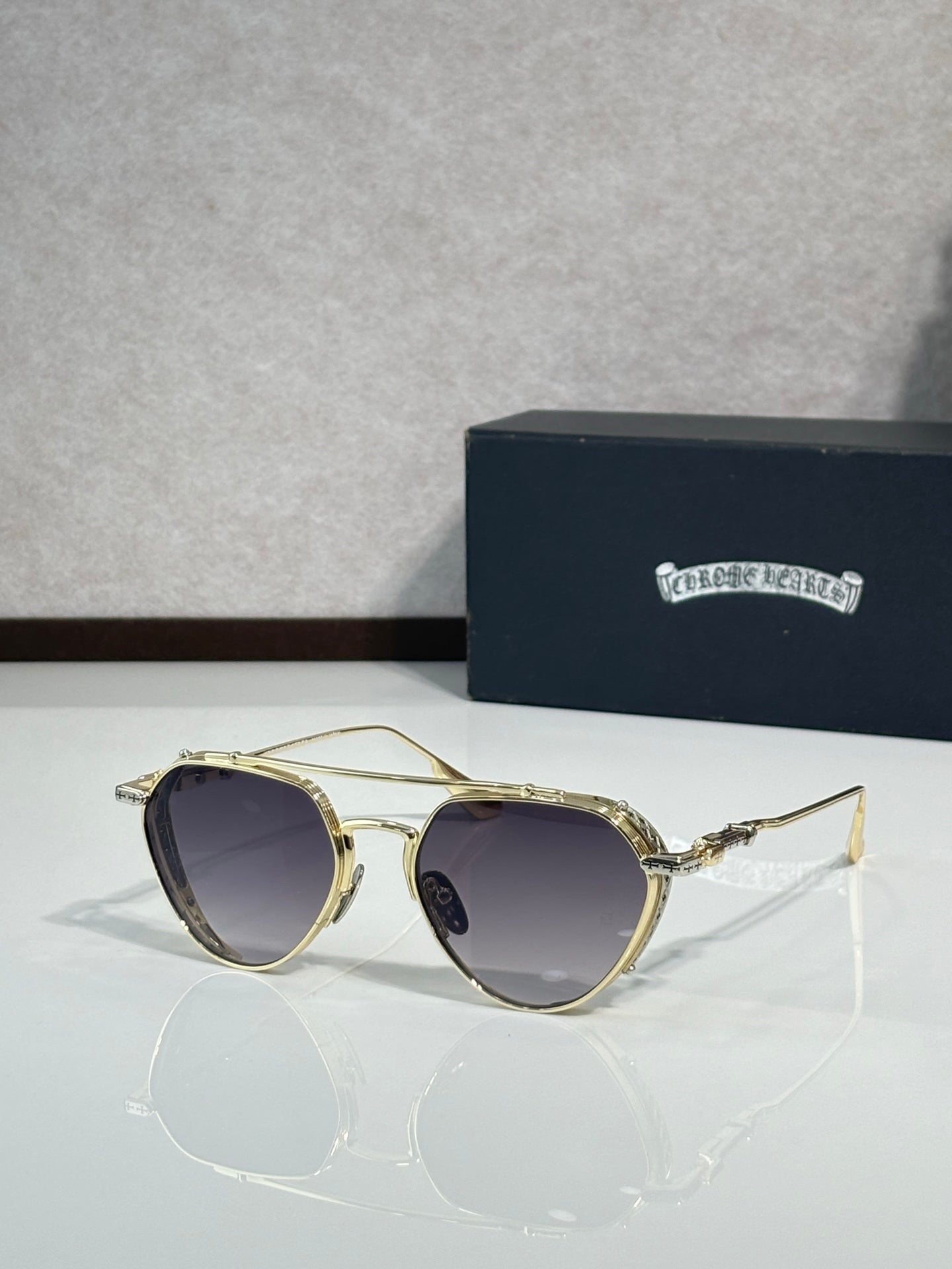 Chrome Glasses