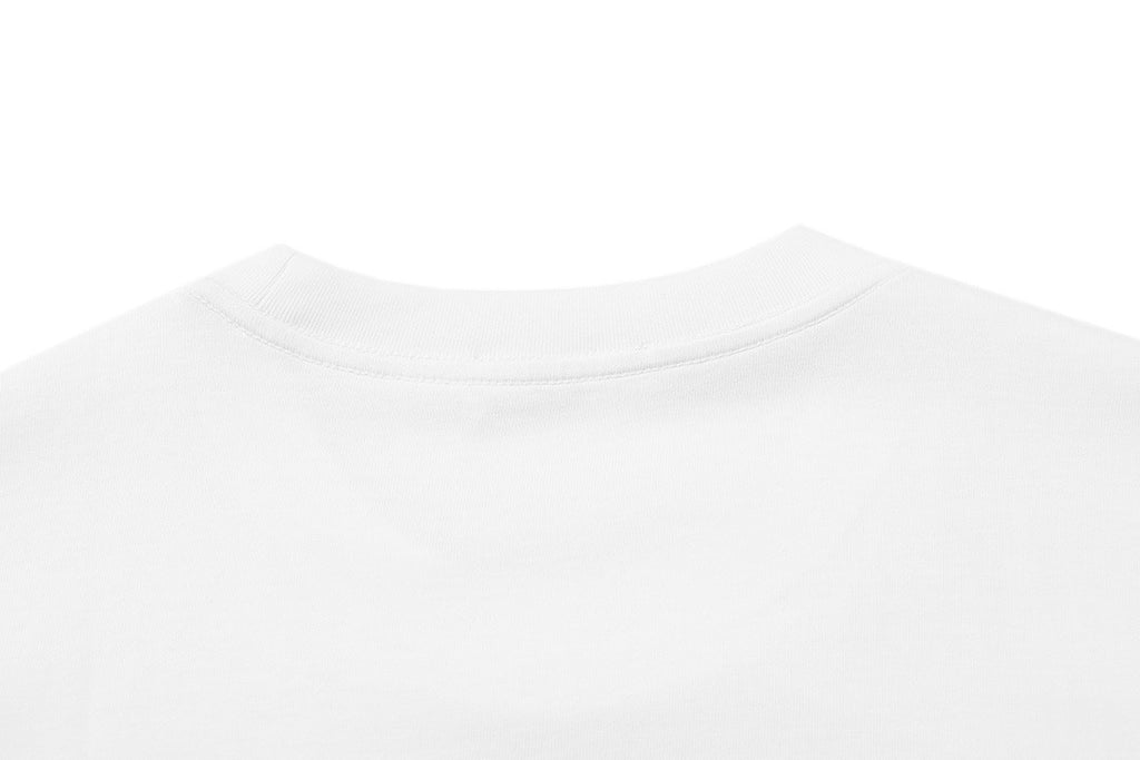 Gucci T-shirt in white with plain back and crew neckline