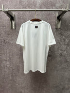 Louis Vuitton short-sleeve T-shirt in white with small back logo patch