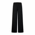 Black wide-leg Dior pants with drawstring waist