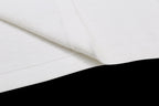 Louis Vuitton white T-shirt knit fabric fold close-up