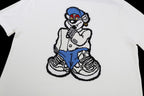 Louis Vuitton white T-shirt front cartoon character graphic