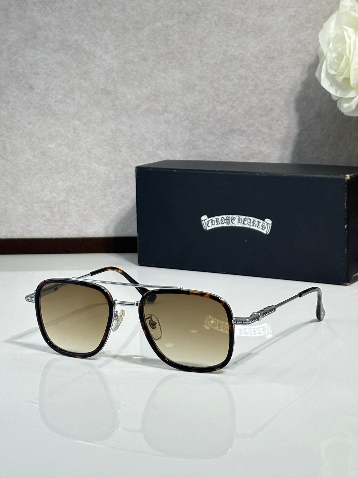 Chrome Glasses