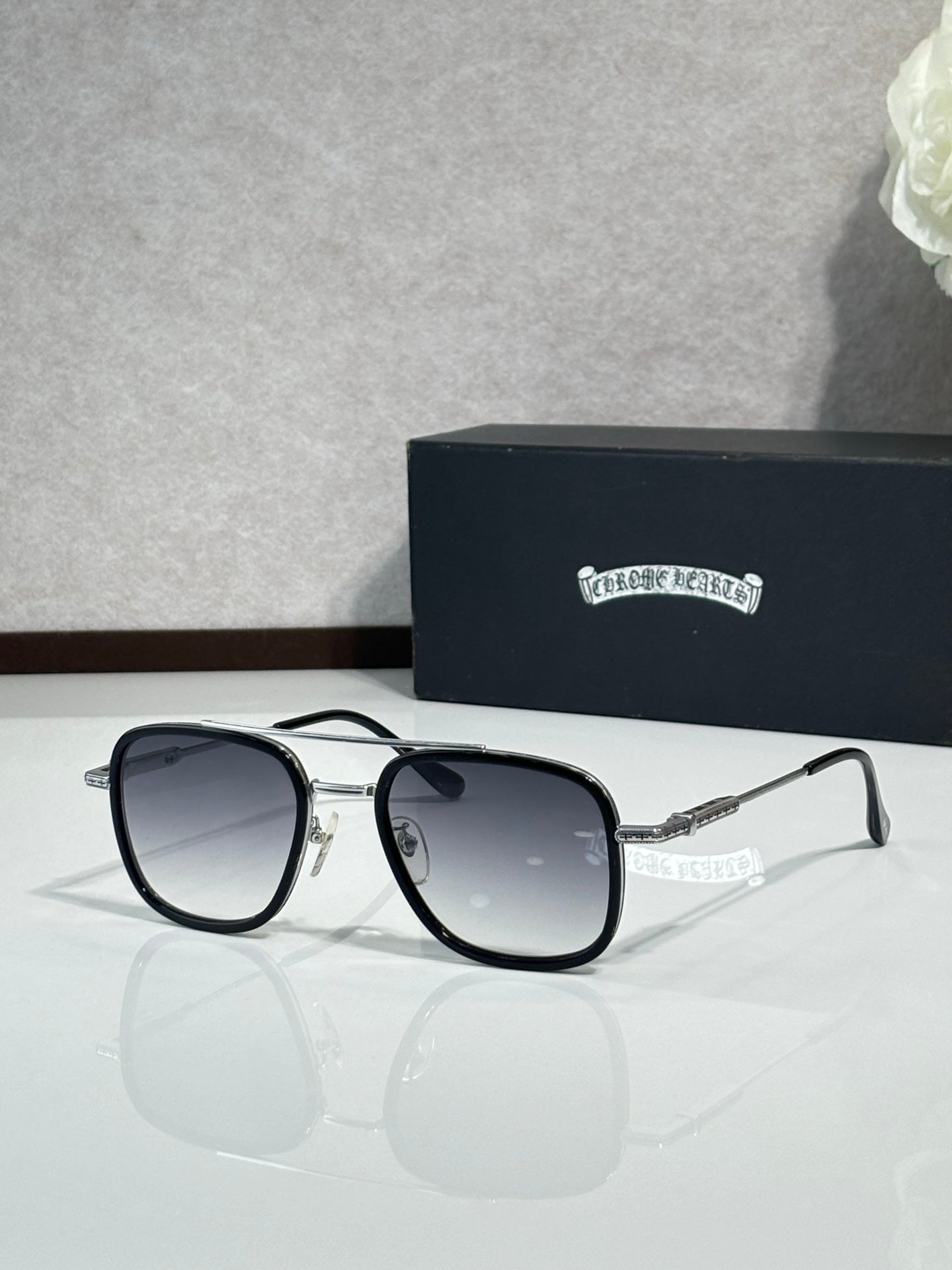 Chrome Glasses