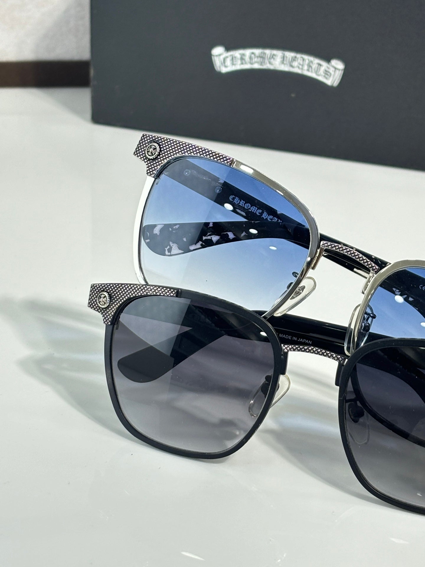 Chrome Glasses