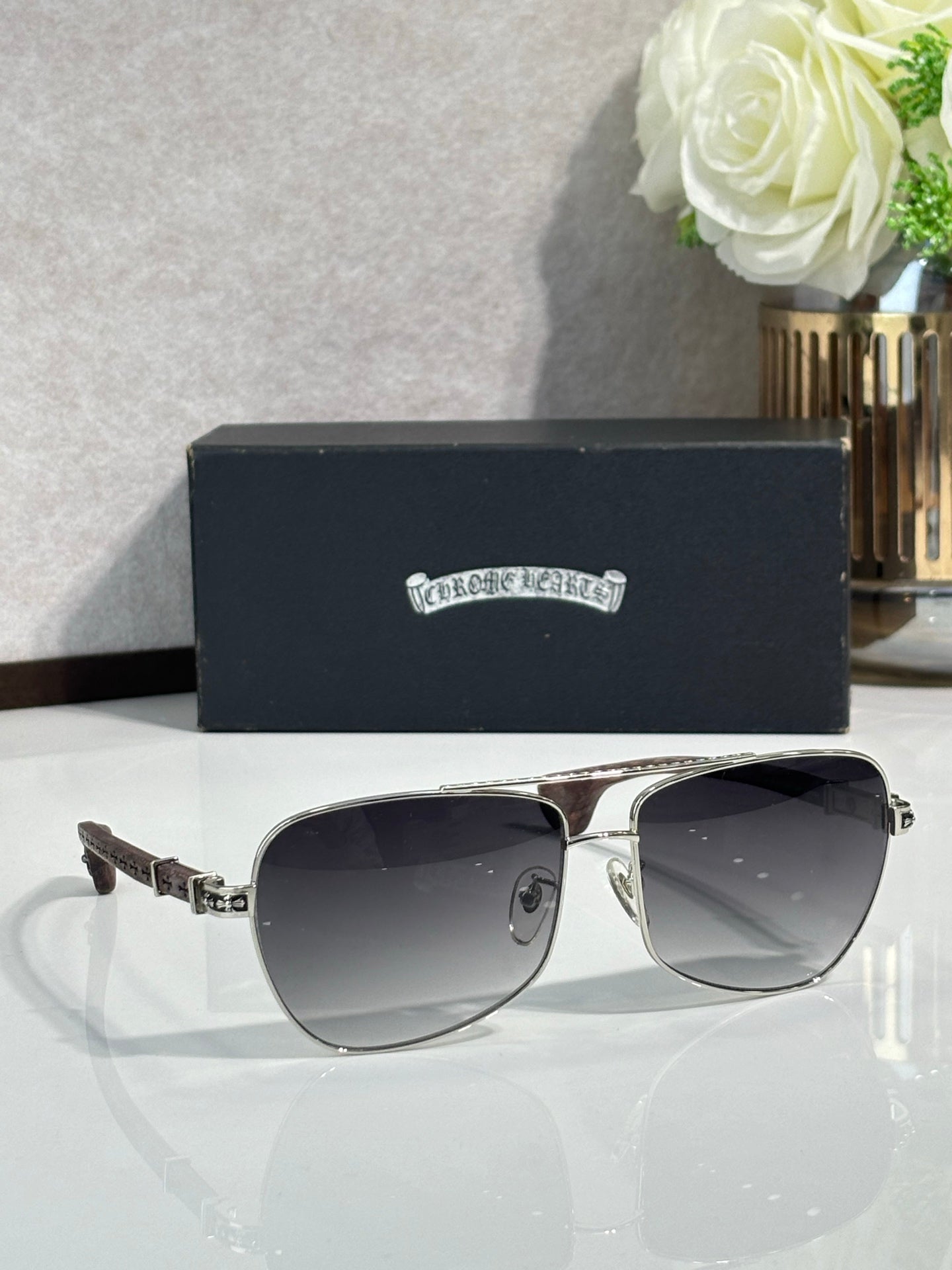 Chrome Glasses