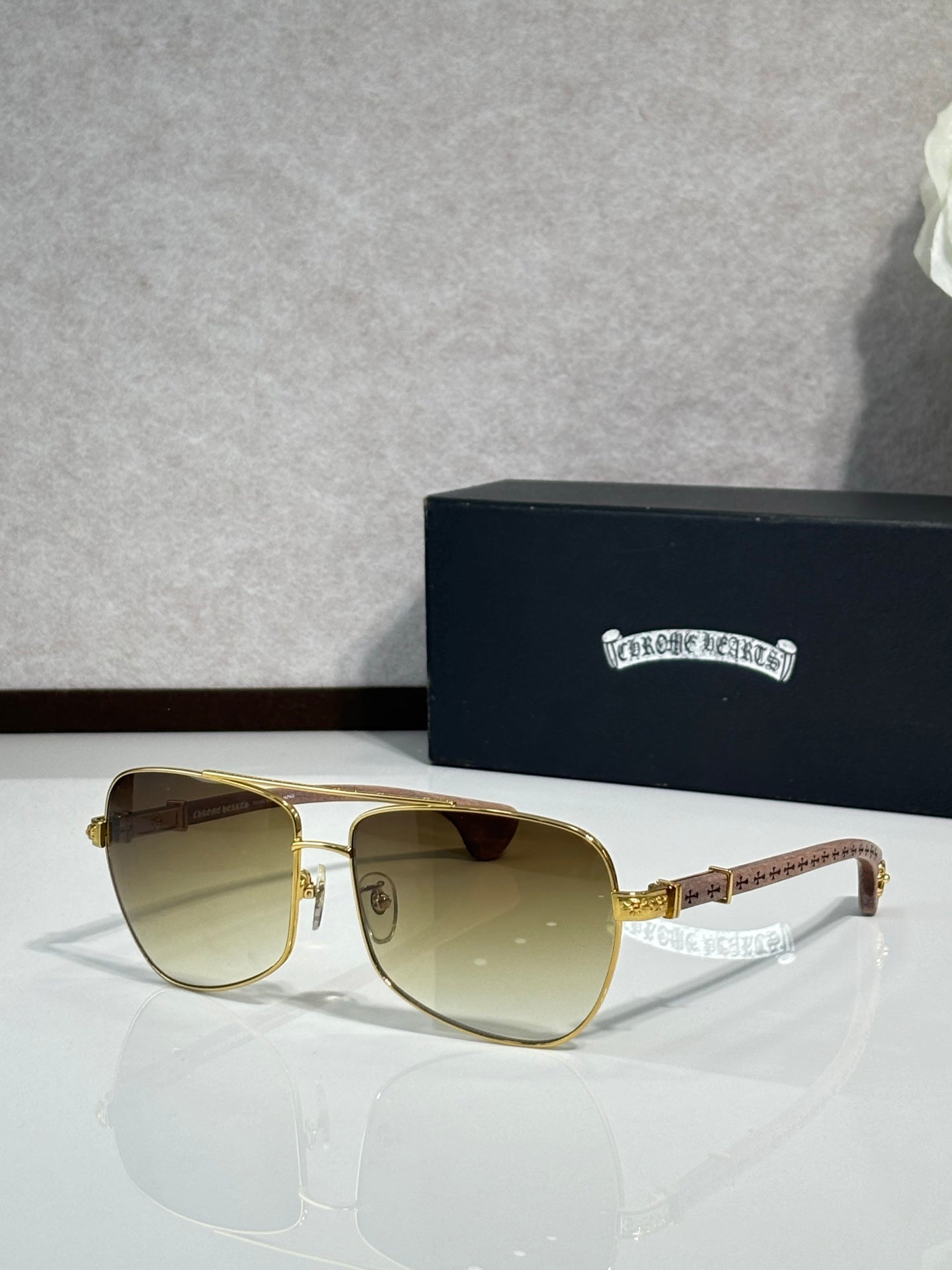 Chrome Glasses