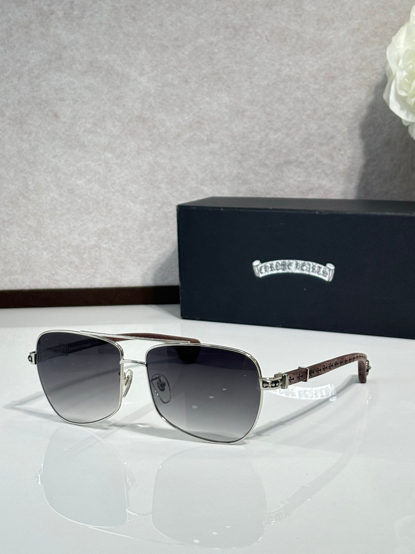 Chrome Glasses