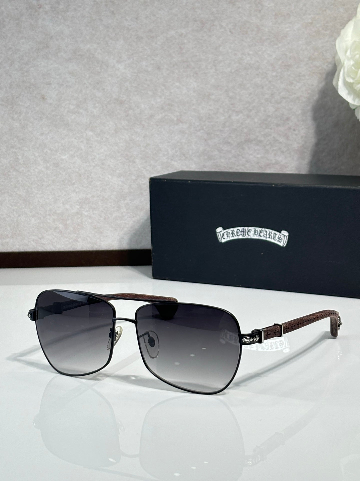 Chrome Glasses
